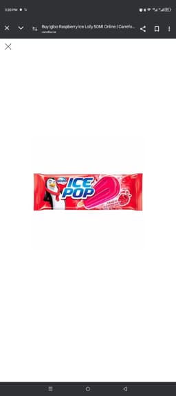 Ice pops